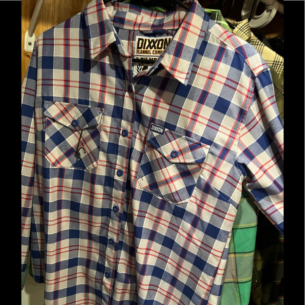 DIXXON Women's "Gilmore" Flannel ~ Size Large